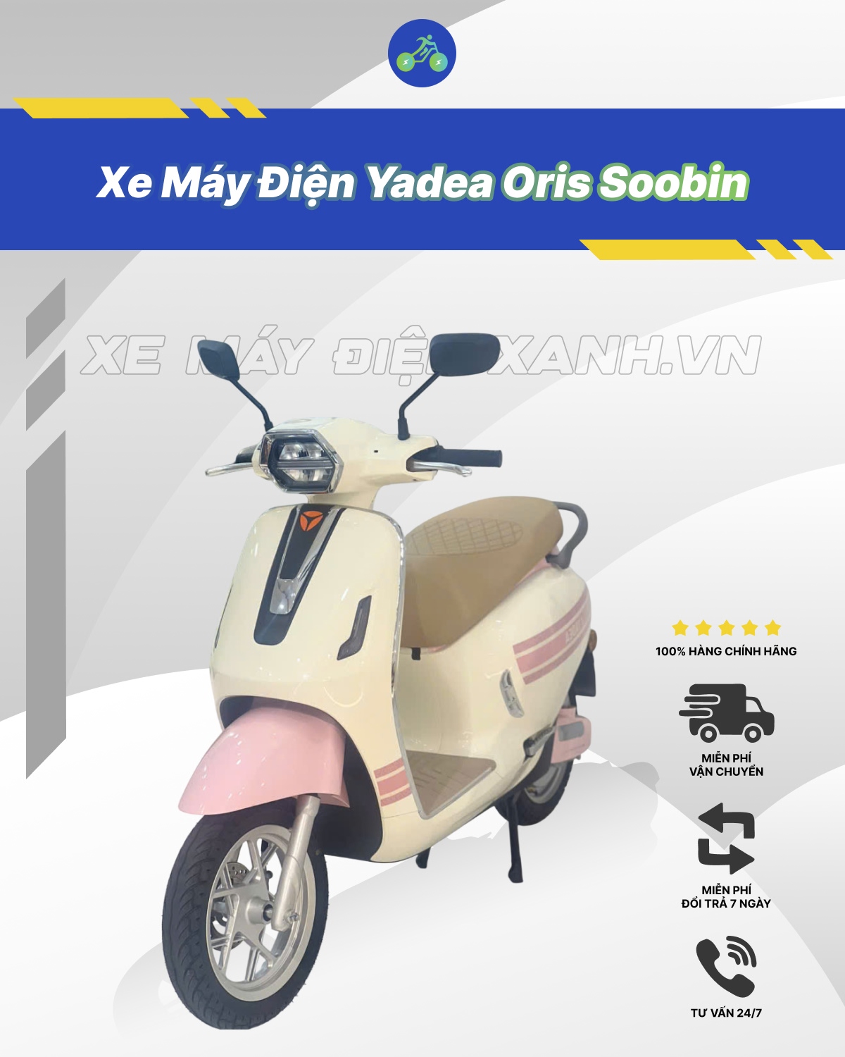 Xe máy điện Yadea Oris soobin